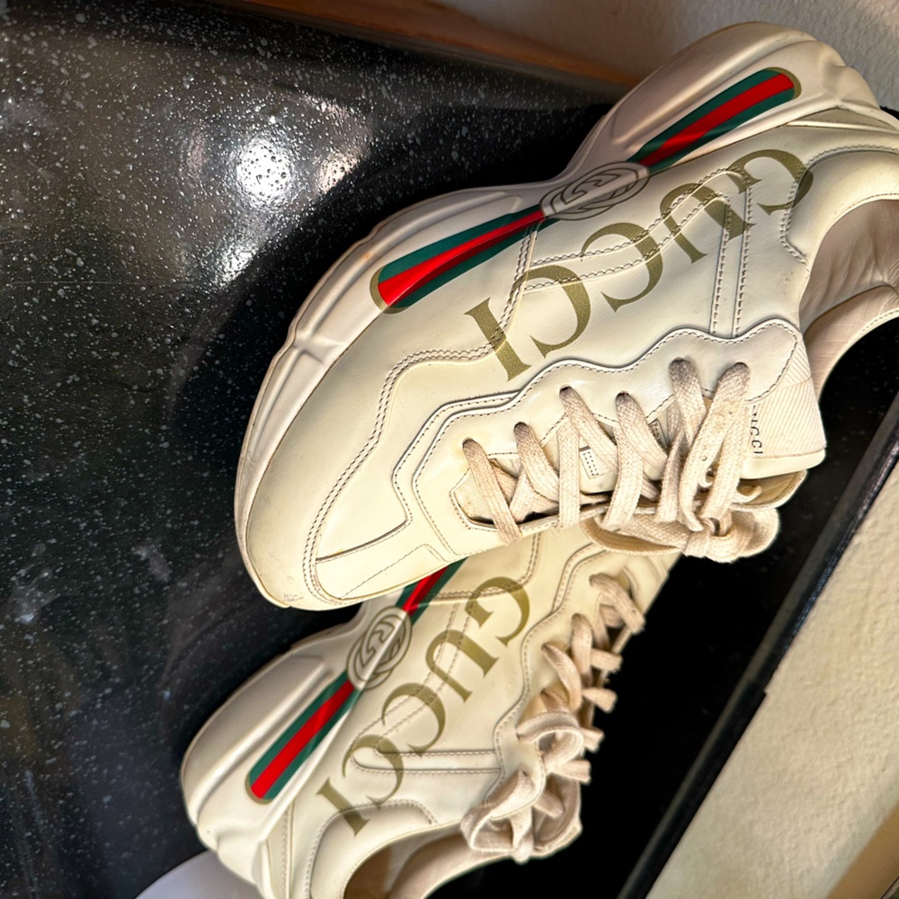 Gucci Rhyton sneakers women 9 men 7